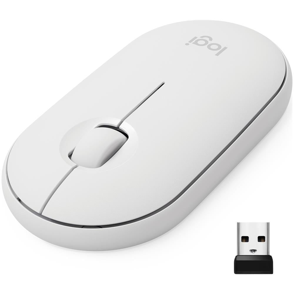 Mouse Pebble M350 Ottico 3 Tasti 1000 DPI Colore Bianco - Foto 5