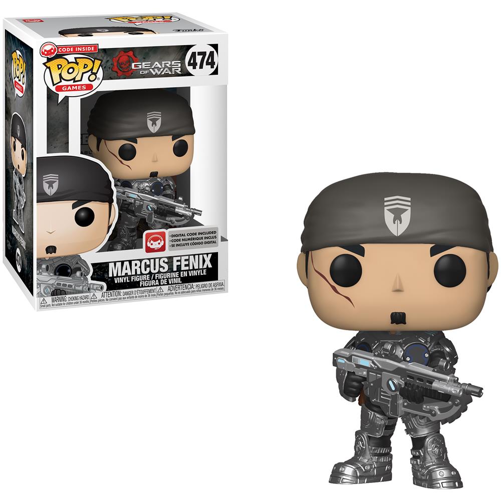 Funko Pop Vinyl: Gears Of War S3: Marcus Da Figura Collezione Multicolore 37419 - Foto 8