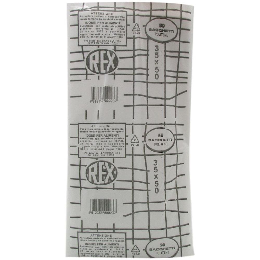 Rex Sacchetti Polietilene 35x50 50 Pz - Foto 1