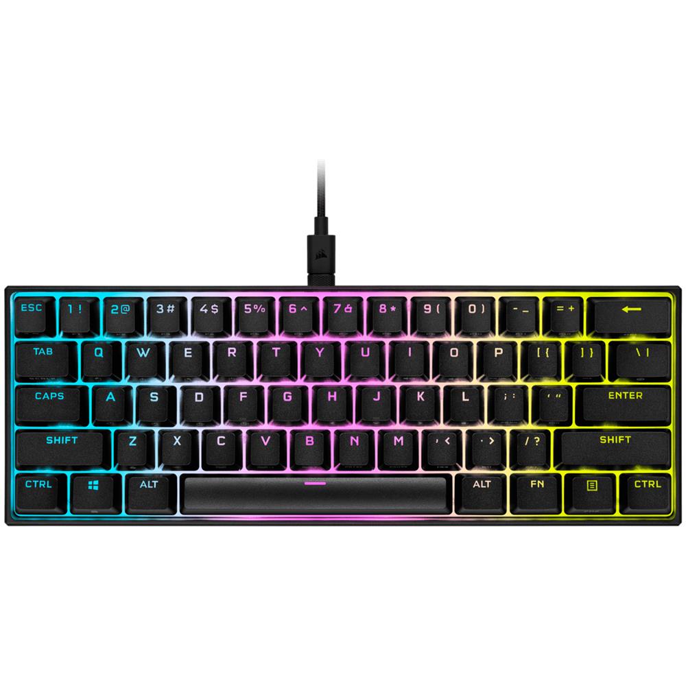 K65 Rgb Mini 60% Tastiera Usb Tedesco Nero - Foto 1