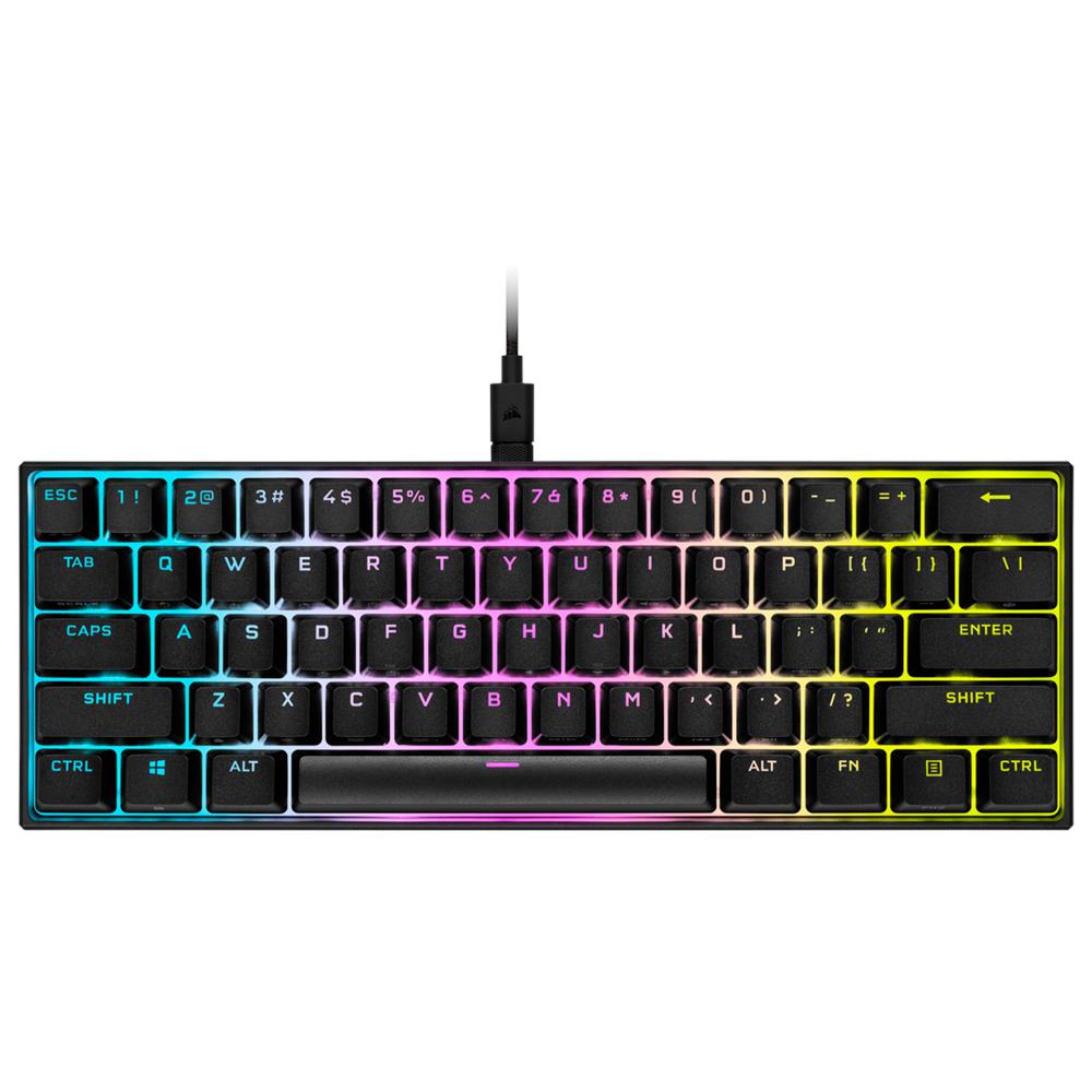 K65 Rgb Mini 60% Tastiera Usb Tedesco Nero - Foto 2