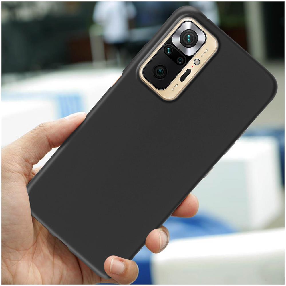 Cover Redmi Note 10 Pro Silicone Sottile E Leggera Nera - Foto 5