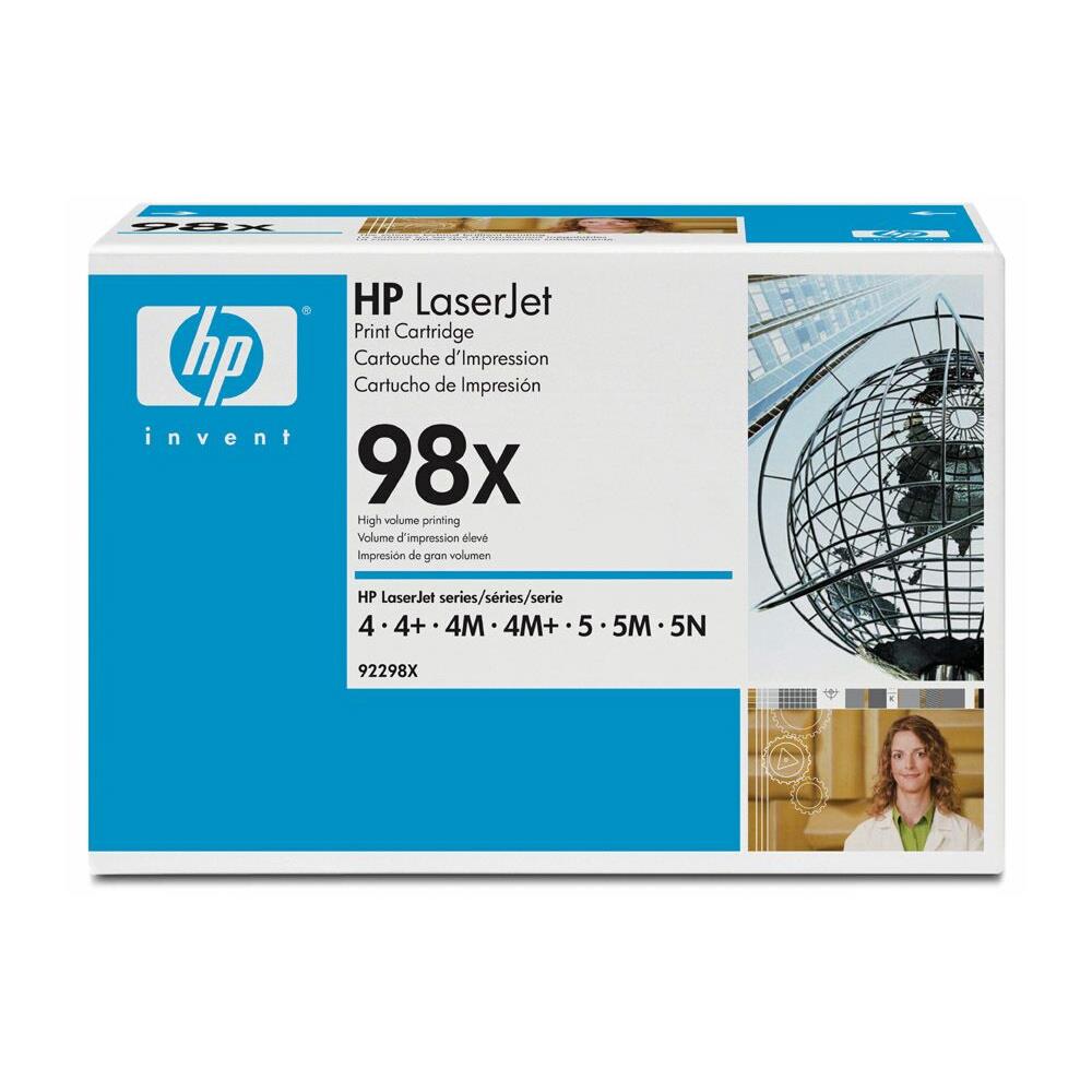 92298X Toner Originale Nero per Hp LaserJet 4 / 4 plus Capacità 8800 Pagine - Foto 2