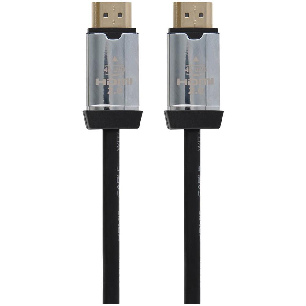 HDMI4K2 2m HDMI Type A (Standard) HDMI Type A (Standard) Nero, Argento cavo HDMI - Foto 2