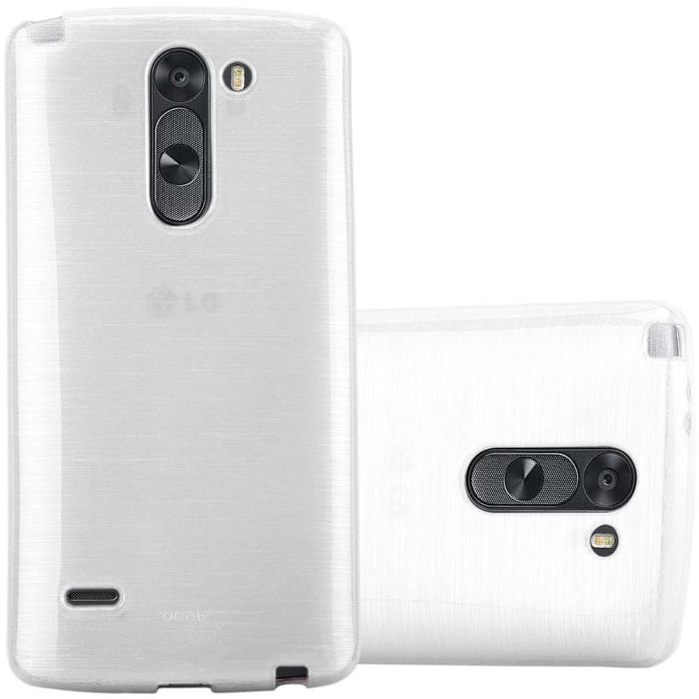 Custodia Compatibile Con Lg G3 Stylus In Argento - Coperchio Protettivo In Silicone Tpu Flessibile Con Design Spazzolato - Foto 1