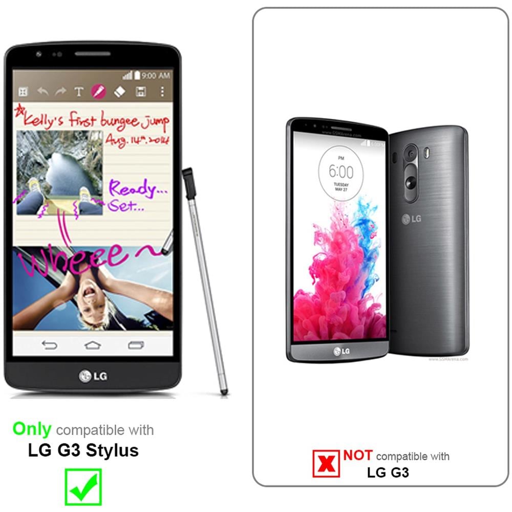 Custodia Compatibile Con Lg G3 Stylus In Argento - Coperchio Protettivo In Silicone Tpu Flessibile Con Design Spazzolato - Foto 2