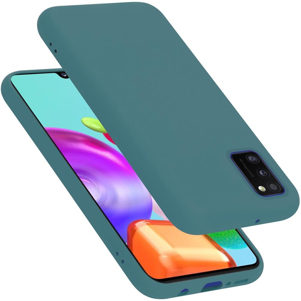 Custodia Compatibile Con Samsung Galaxy A41 In Liquid Verde - Coperchio Protettivo In Silicone Tpu Flessibile - Foto 1