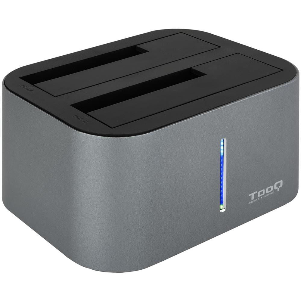 TQDS-805G docking station per unità di archiviazione USB 3.2 Gen 1 (3.1 Gen 1) Type-B Alluminio - Foto 1