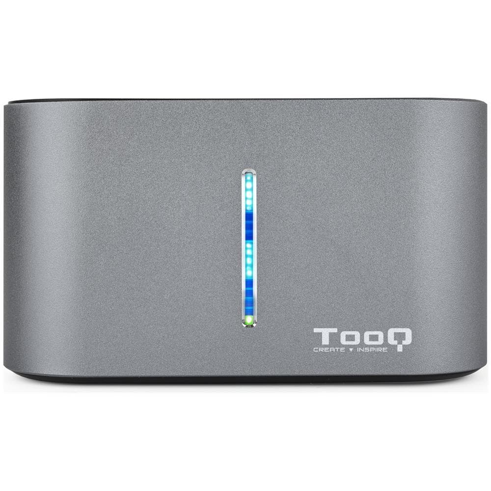 TQDS-805G docking station per unità di archiviazione USB 3.2 Gen 1 (3.1 Gen 1) Type-B Alluminio - Foto 2