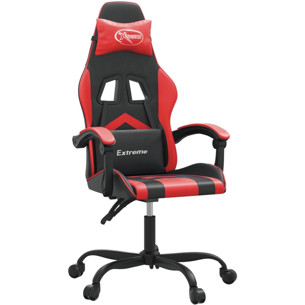Sedia Da Gaming Nera E Rossa In Similpelle - Foto 2