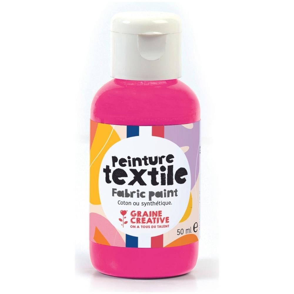 Vernice Tessile 50 Ml - Rosa Neon - Foto 1