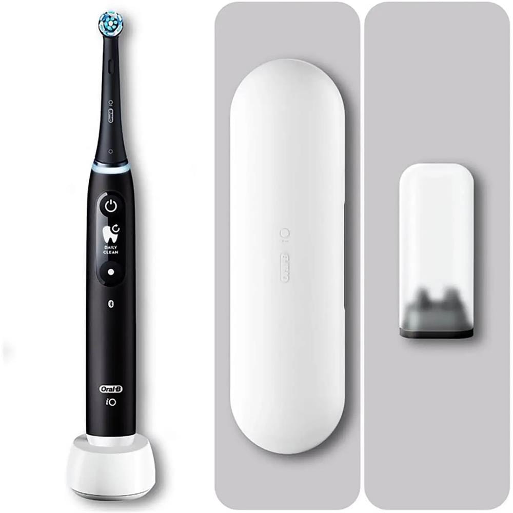 Spazzolino Rotante Oral-B iO Series 6 con 5 Modalità Timer Integrato Colore Nero - Foto 1
