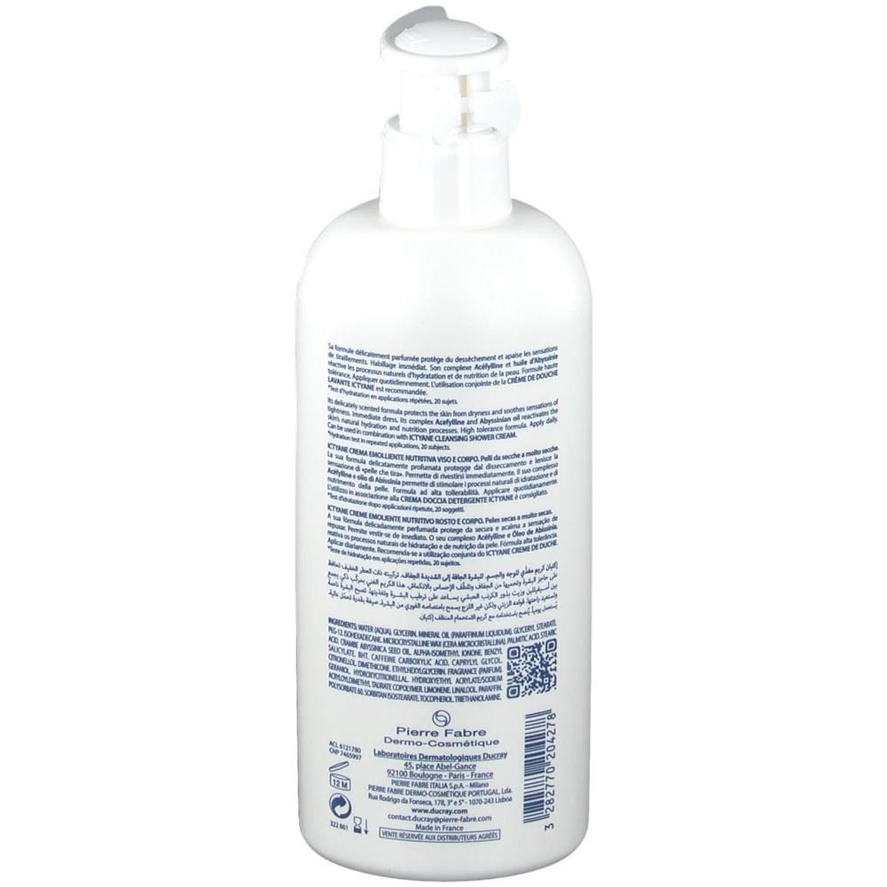 Ictyane Crema Emolliente Nutritiva 400 ml - Foto 5