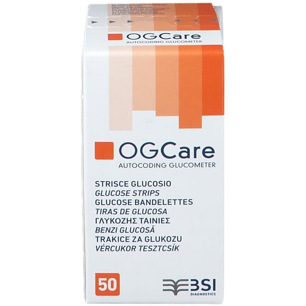 Strisce Misurazione Glicemia Ogcare 50 Pezzi - Foto 1