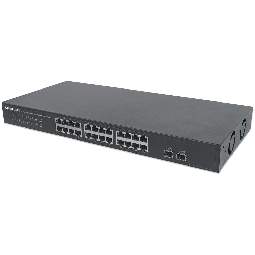 I-SWHUB 24GP2 - Switch Gigabit Ethernet 24 Porte + 2 Porte SFP - Foto 2