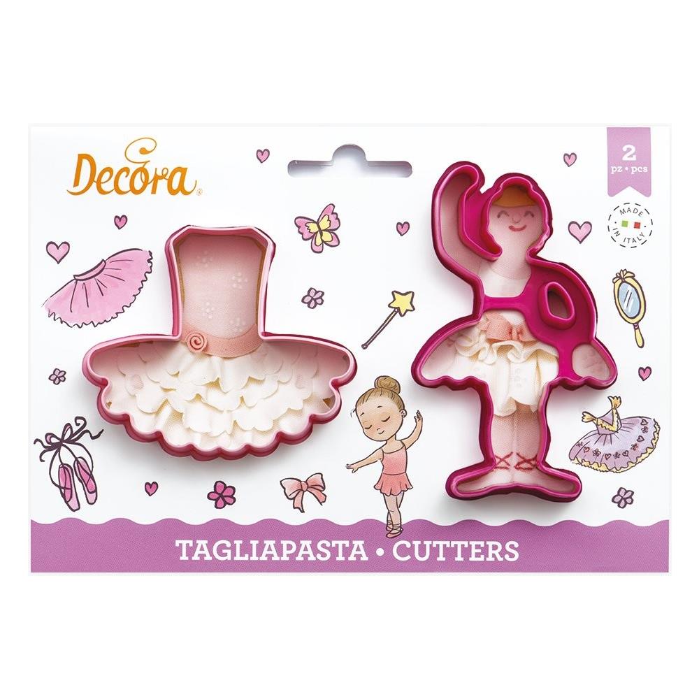 Set 2 Tagliapasta Ballerina E Tutù - Foto 3