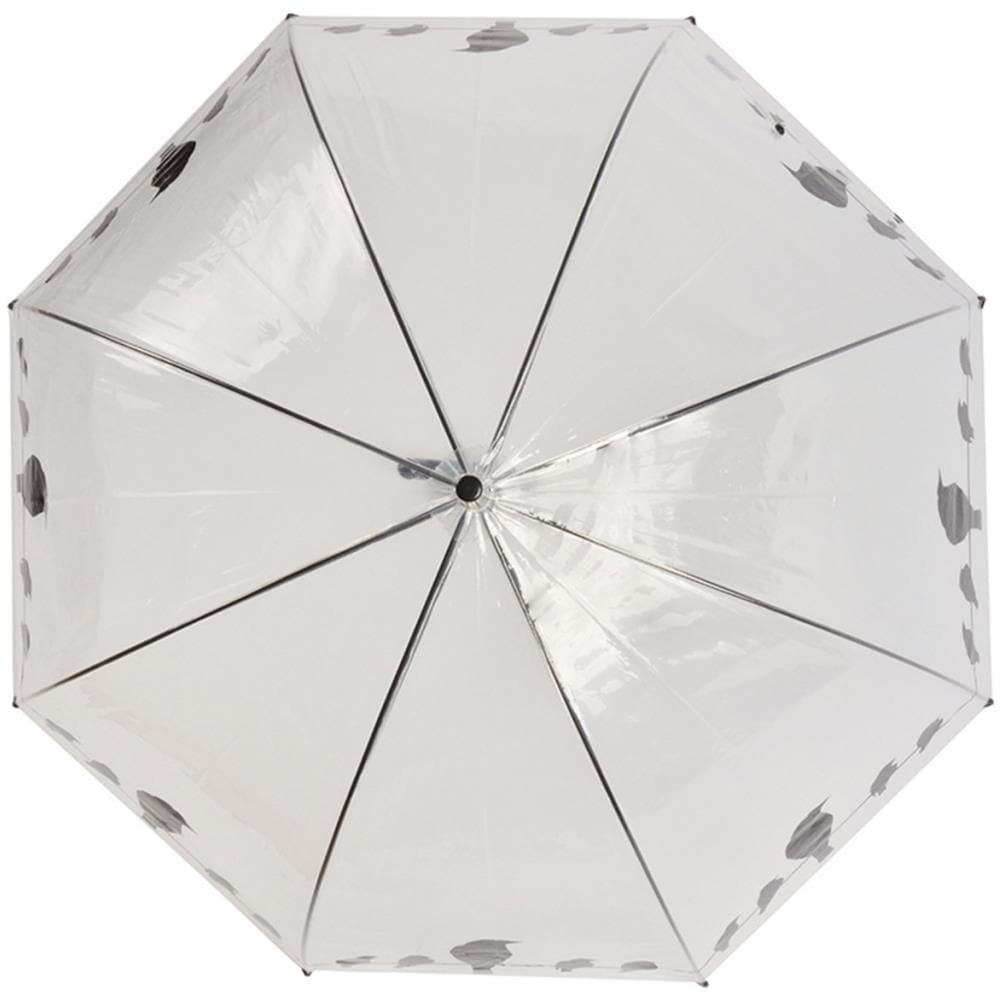 Tp166 Ombrello Trasparente Con Uccelli - Foto 2