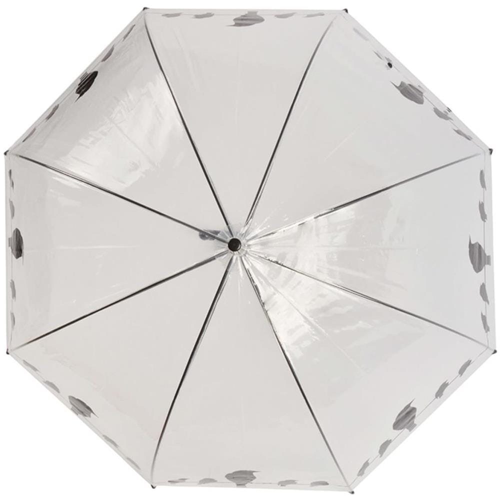 Tp166 Ombrello Trasparente Con Uccelli - Foto 4