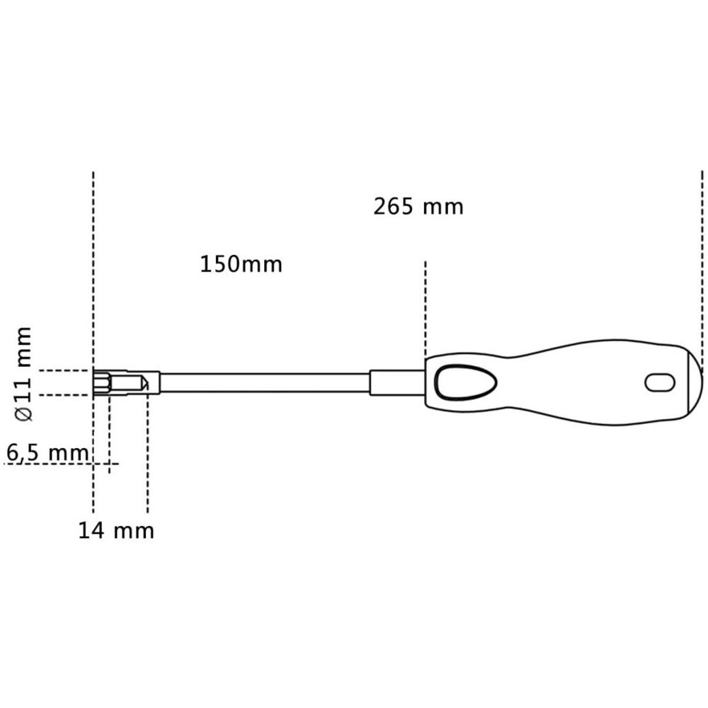 Chiave Per Dadi 943fl 7 Mm 009430307 - Foto 2