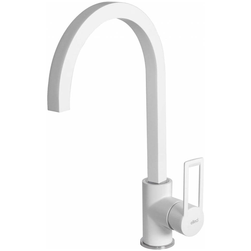 Miscelatore Cucina MKKBRI96 Bridge Materiale Keratek Colore Bianco - Foto 1
