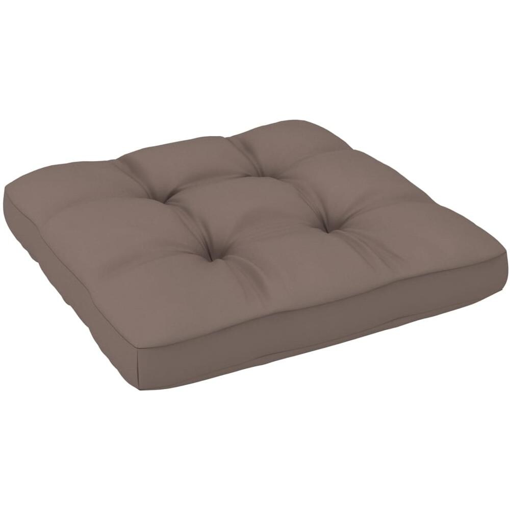 Set Divani a Pallet e Cuscini 4 pz in Pino Impregnato Grigio - Foto 2