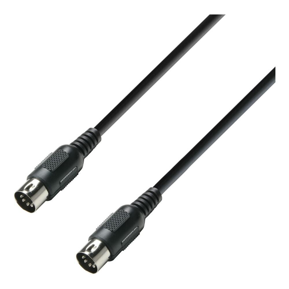 K3 MIDI 0075 BLK 0.75m 5-pin DIN 5-pin DIN Nero cavo audio - Foto 1