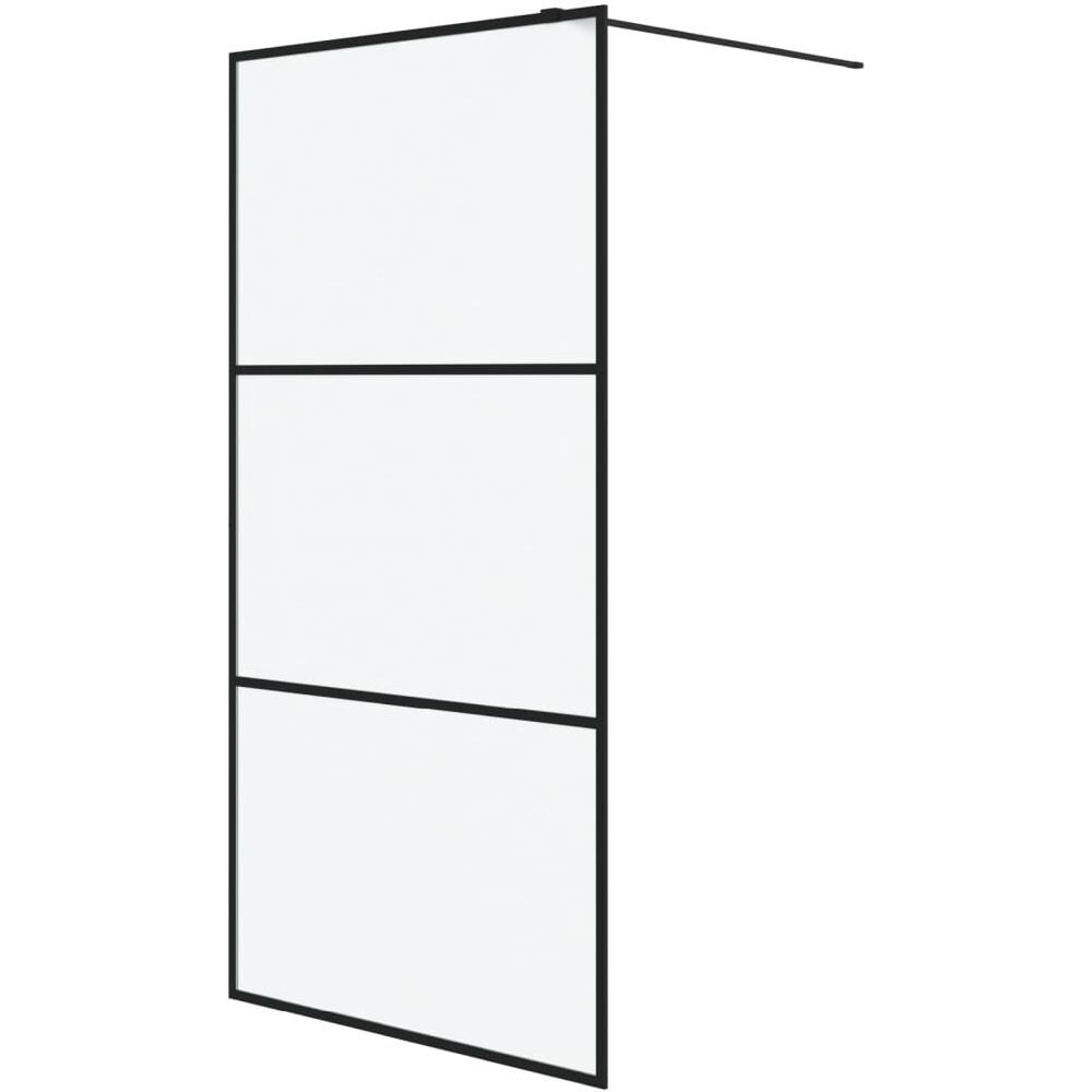 Parete Doccia Walk In 100x195 Cm Vetro Smerigliato Esg - Foto 2