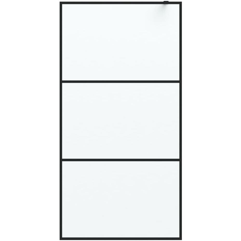 Parete Doccia Walk In 100x195 Cm Vetro Smerigliato Esg - Foto 3