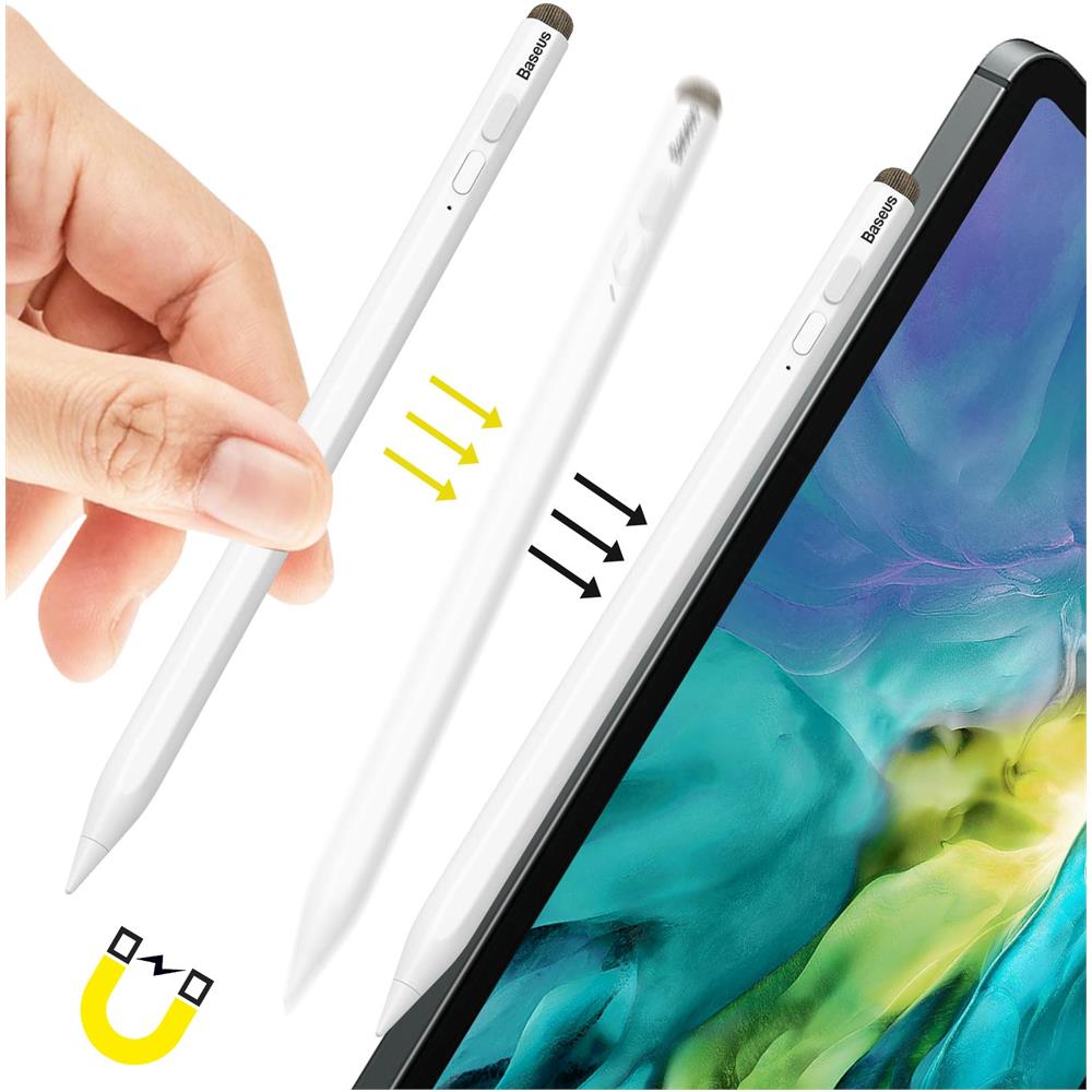 Pennino 2 In 1 Attivo E Passivo Palm Rejection Fissaggio Magnetico Baseus - Foto 5