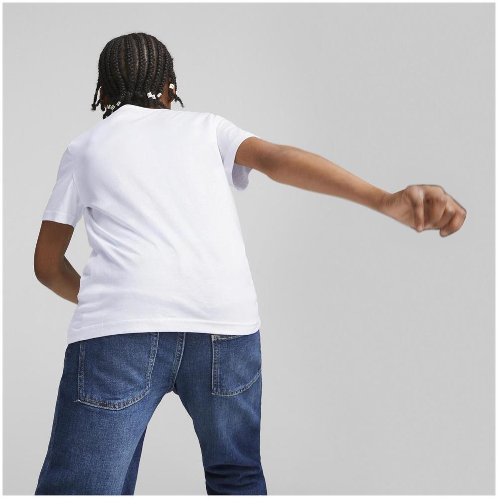 Essentials Logo 58696002, Bambini, Bianca, 116 - Foto 2