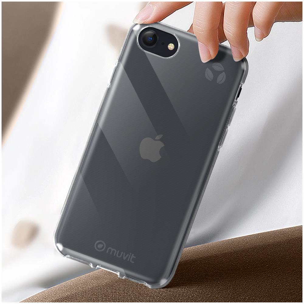 Cover E Vetro Temperato Per Iphone 6, 7, 8, Se 2020 E Se 2022 Trasparente - Foto 5