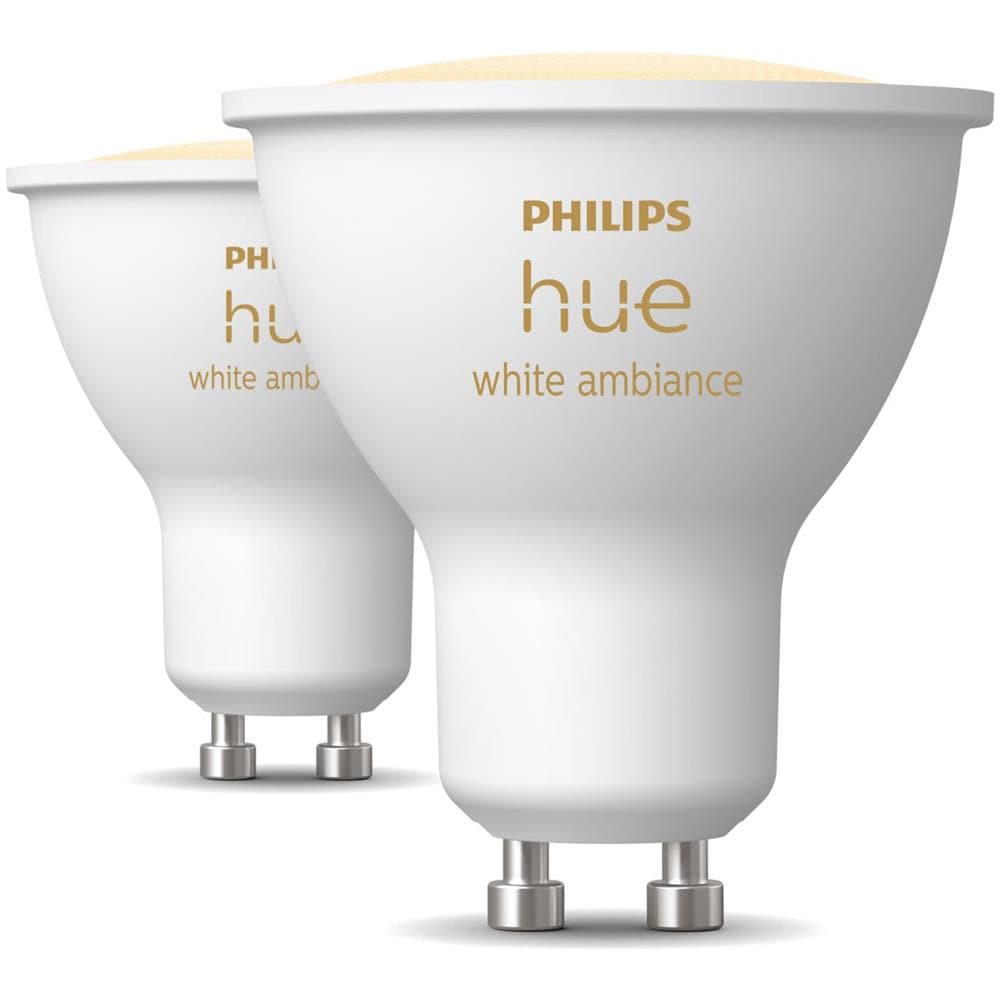 Hue White Ambiance GU10 - Faretto Connesso - (Confezione Da 2) - Foto 1