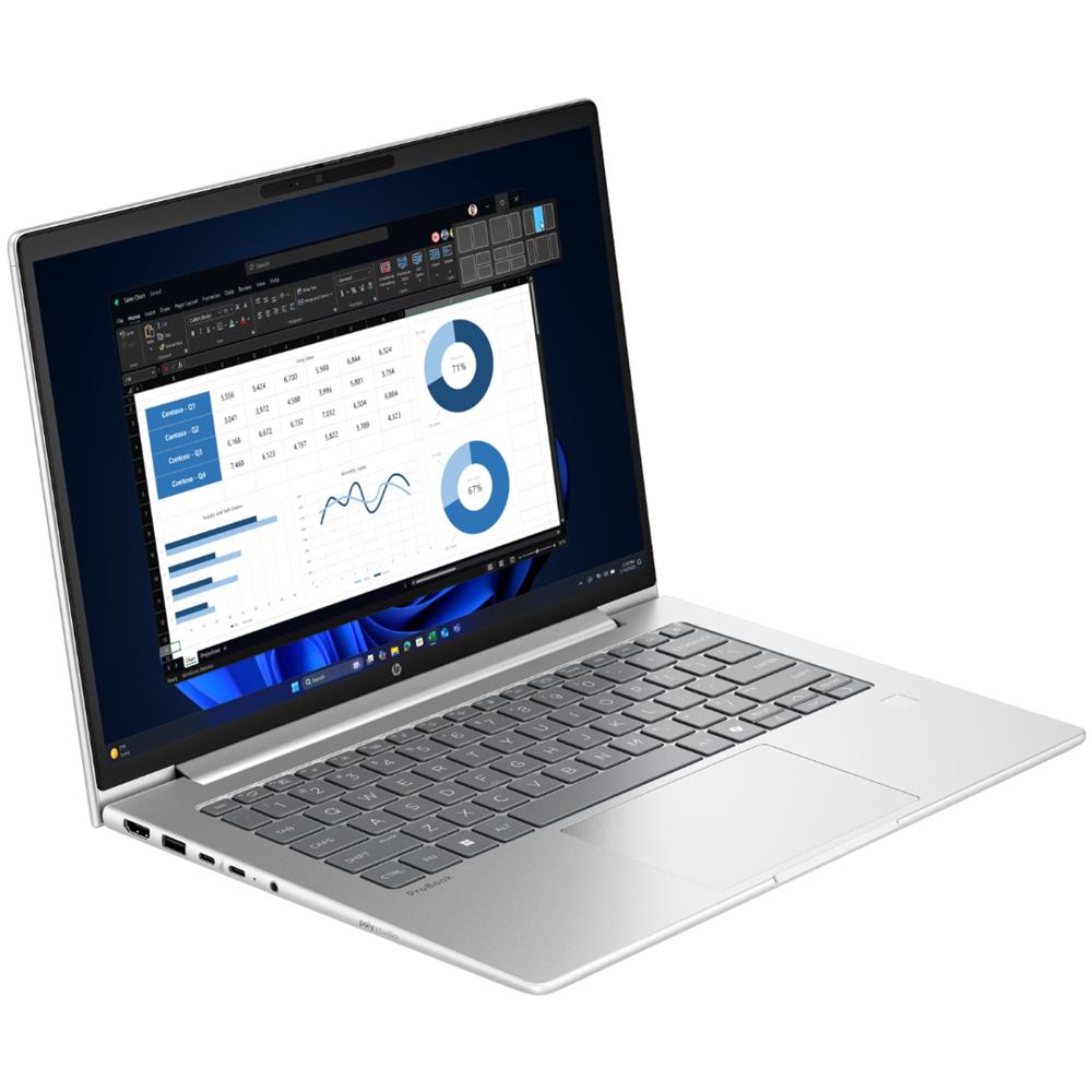 Notebook ProBook 4 G1a AMD Ryzen 7 250 Monitor 14" WUXGA RAM 16 GB SSD 512 GB AMD Radeon 780M Graphics Windows 11 Pro - Foto 2