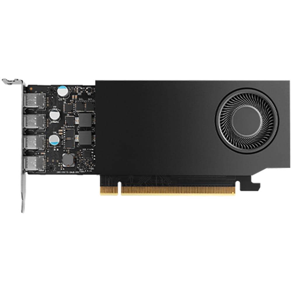NVIDIA RTX A1000 8 GB GDDR6 (Mini Bracket 4× mDP), SCHEDA GRAFICA, 8 GB - Foto 1