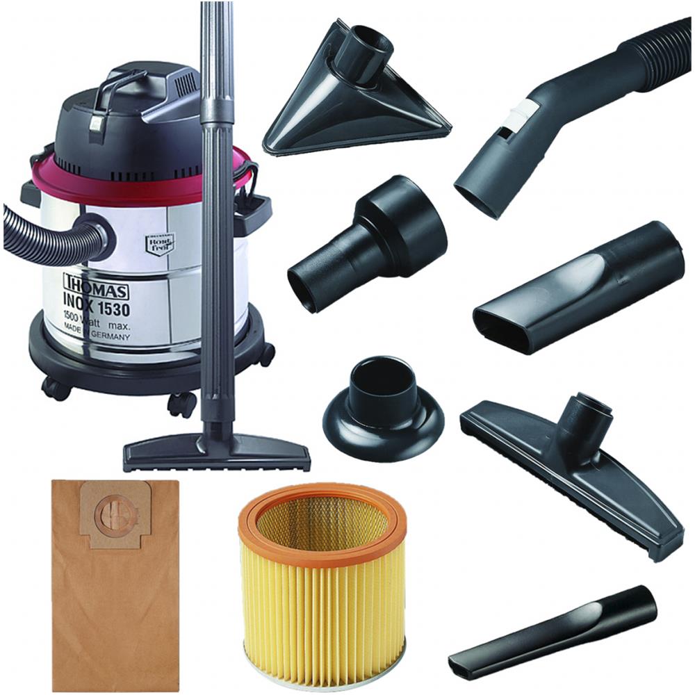 Aspirapolvere Multifunzione ''inox 1530'' 1500 W 786200 - Foto 1