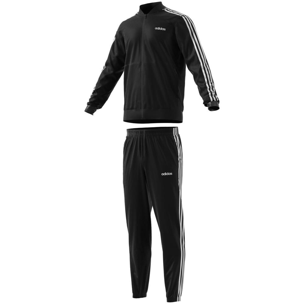 tuta adidas nera uomo