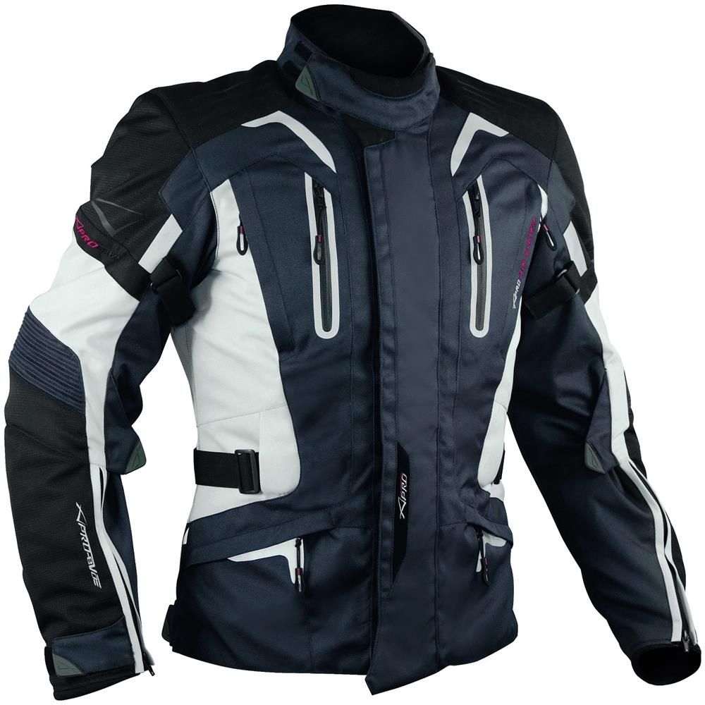 Giacche Giacca Tessuto Moto Protezioni CE Manica Staccabile Gilet Termico  Blu 3XL Moto, accessori e componenti revestida.com