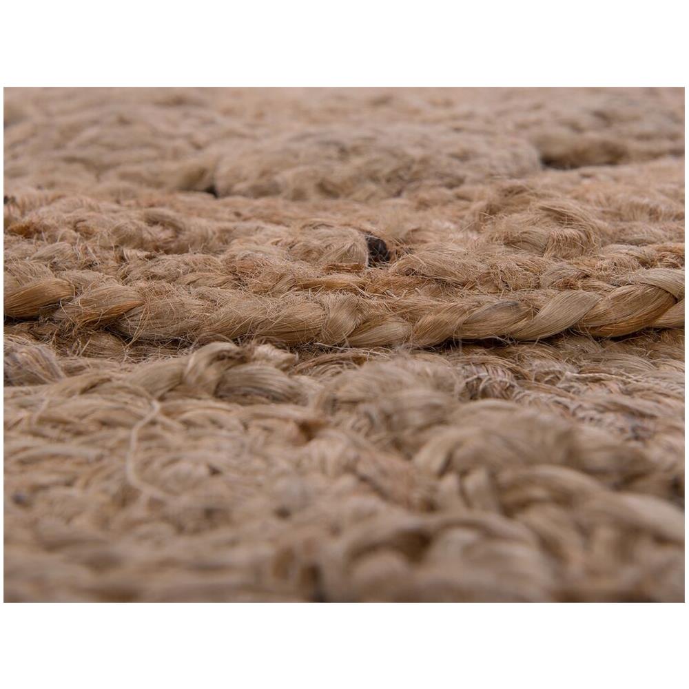 Tappeto Tondo In Iuta Beige Ø 120 Cm Bucak - Foto 7