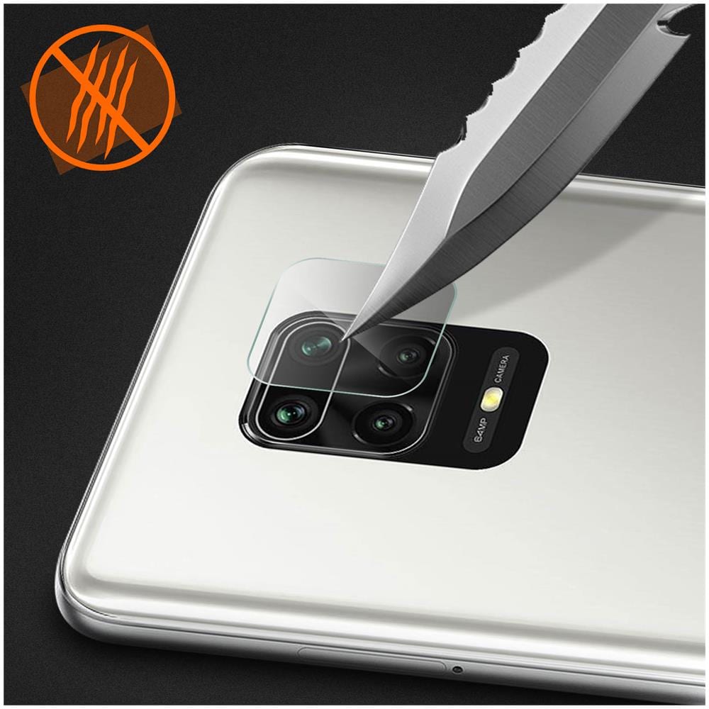 Vetrino Protezione Fotocamera Xiaomi Mi 10 Antishock Trasparente - Foto 2