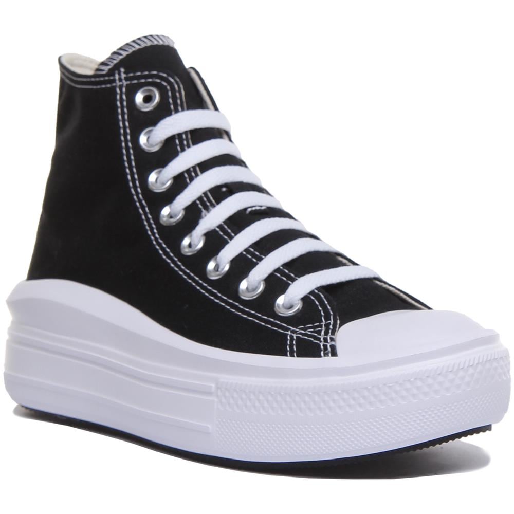 568497c Ct All Star Hi Trainer Donna Taglia 39.5 Colore Nero /Bianco - Foto 1