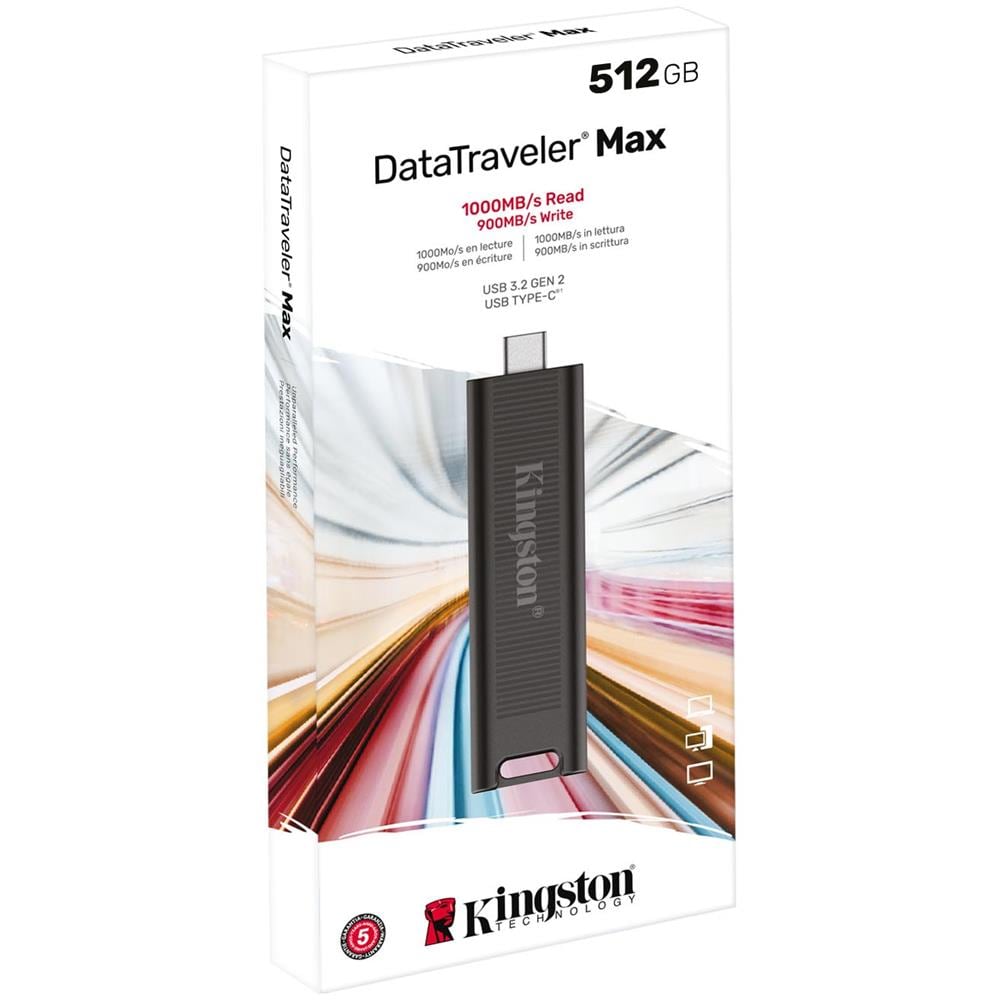Chiavetta USB 512 GB DataTraveler Max Interfaccia USB 3.1 Colore Nero - Foto 4