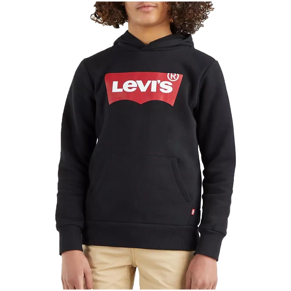 Felpa Da Ragazzi Con Cappuccio Batwing Screenprint Nera Taglia 10 A Codice 9e8778-023 - Foto 1