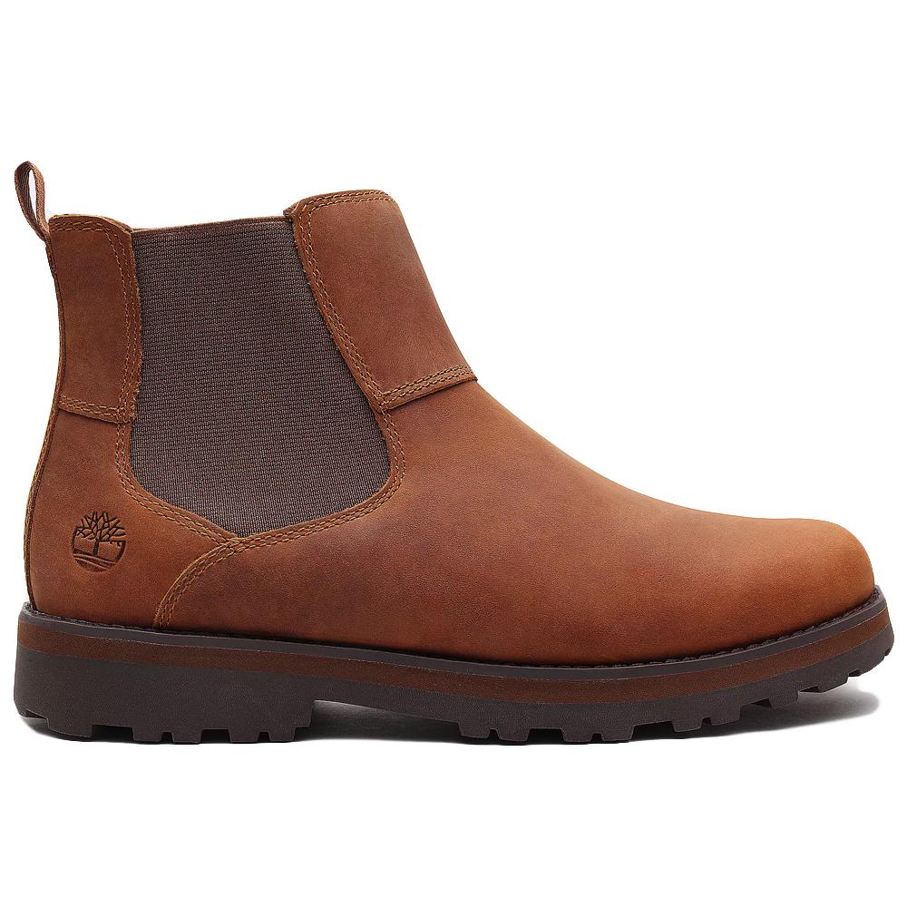 Scarpe Courma Kid Chelsea Taglia 40 Codice A28qw Marrone - Foto 1