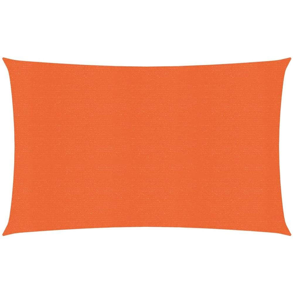 Vela Parasole 160 g / m² Arancione 3,5x5 m in HDPE - Foto 1