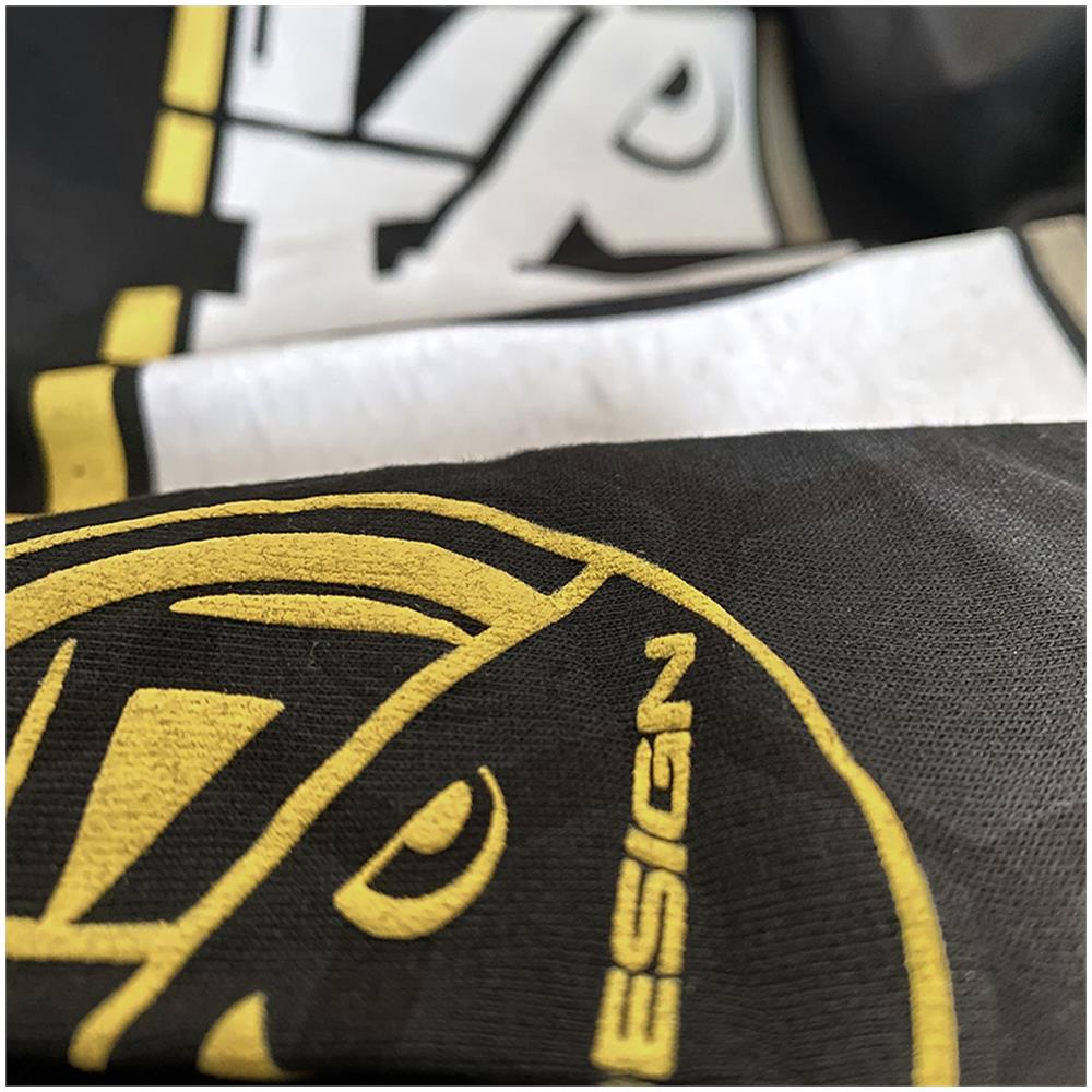 T-shirt Linear Carpfishing Xxl Nero / giallo - Foto 2