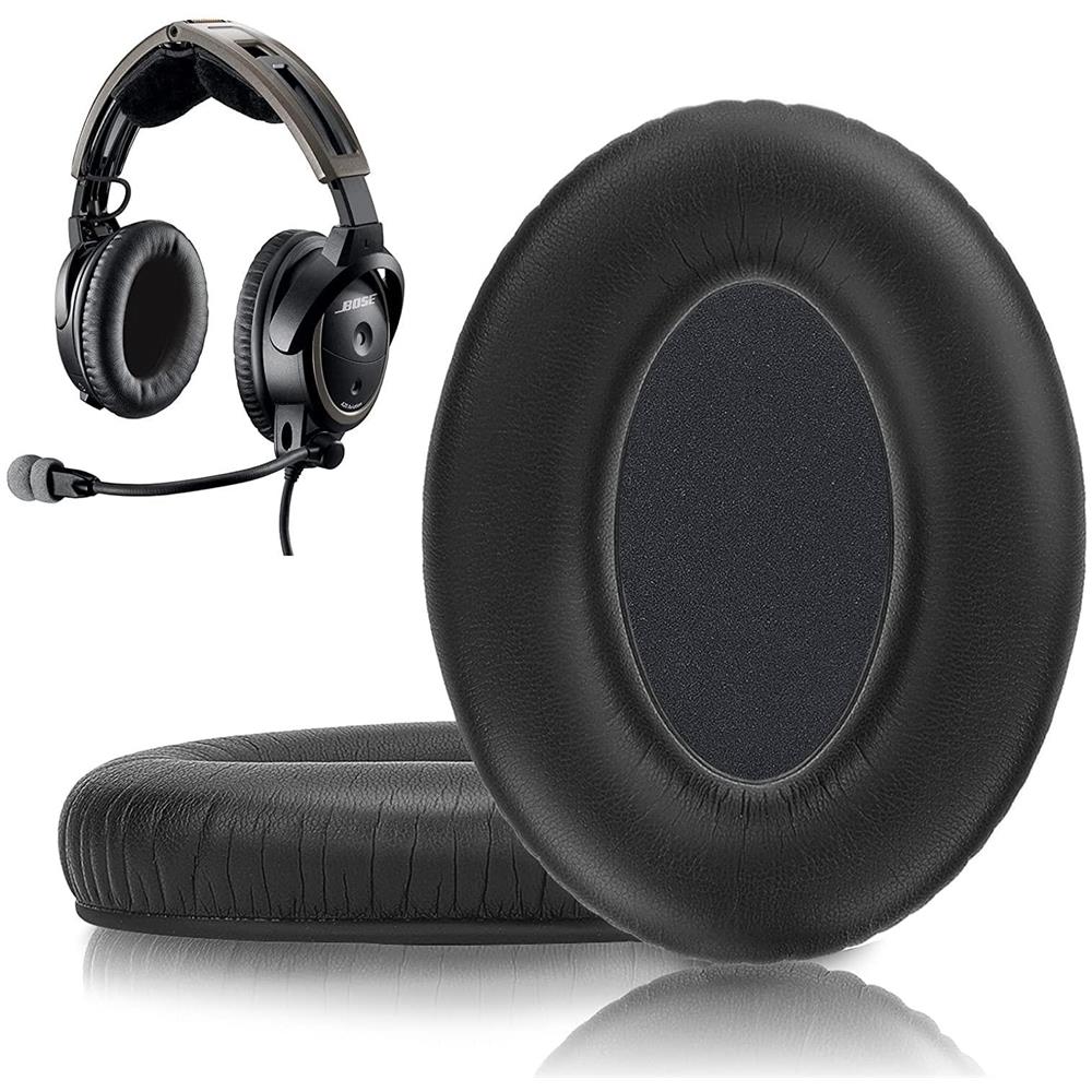 Cuscinetti Auricolari Per Bose Aviation X A20/a10 1 Paio Nero - Foto 1