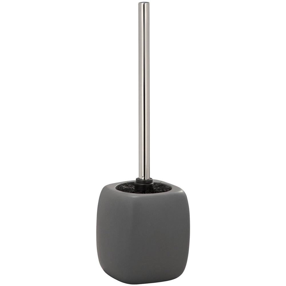 Faro Grey Contenitore Spazzola+scopino Wc, - Foto 1