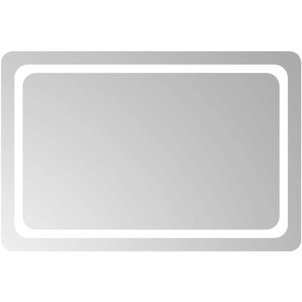 Specchio Da Bagno Con Luci Led 90x60 Cm - Foto 2