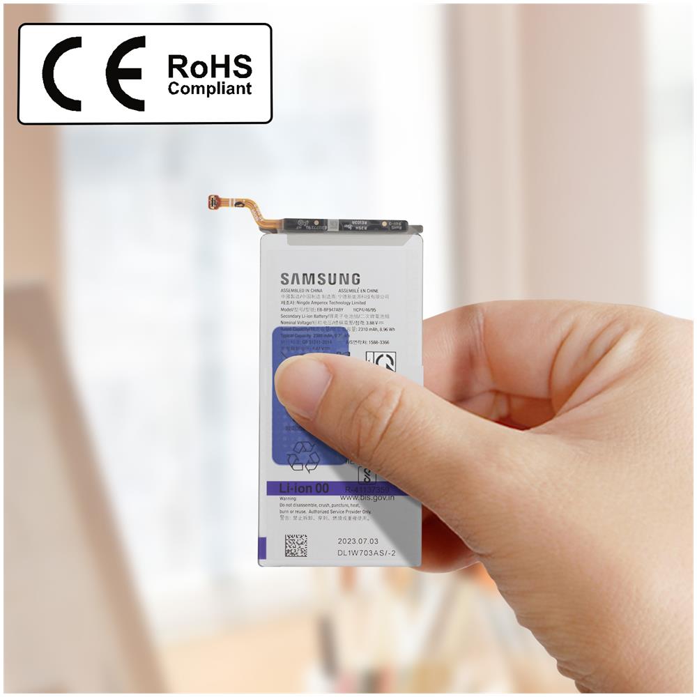 Batteria Secondaria Interna Per Galaxy Z Fold5 2310 Mah Originale Eb-bf947aby - Foto 2