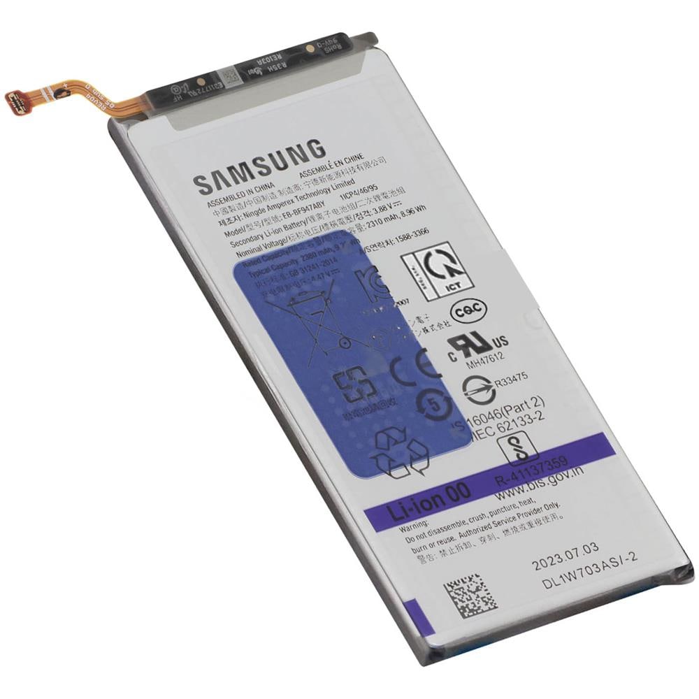 Batteria Secondaria Interna Per Galaxy Z Fold5 2310 Mah Originale Eb-bf947aby - Foto 1